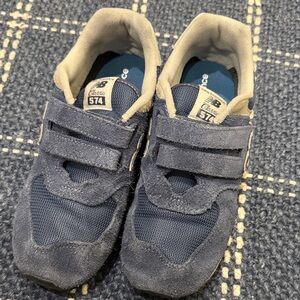 New Balance Kids Navy Sneakers